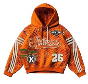 Sudadera con Capucha de Malla Unisex Camo 2026, Tejido Atlético Transpirable con Detalles de Béisbol, Personalizable a tu Gusto - Product Image 4