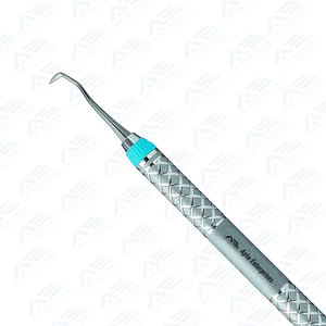 Escalador Jacquette de doble punta, reutilizable, para laboratorio Dental, mango de escalador periodontal, instrumentos quirúrgicos dentales de acero aprobados por CE - Product Image 5