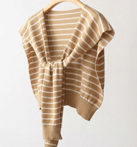 Bufanda de lana cálida de color liso para mujer, capa de doble uso, bufanda triangular de punto para otoño, capa tipo chal para otoño e invierno - Product Image 3