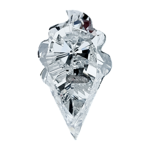 IGI GIA Certified <b>3</b> Ct Wholesale Lab Created Natural HPHT CVD Grown Synthetic Loose D VVS Cultivated Ice Cream Cone Diamond - Product Image 1