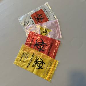 Bolsas de Seguridad para Muestras Biológicas Peligrosas de LDPE, para Transporte de Muestras Médicas, con Cierre Impreso en Huecograbado y Bolsa para Documentos - Product Image 4