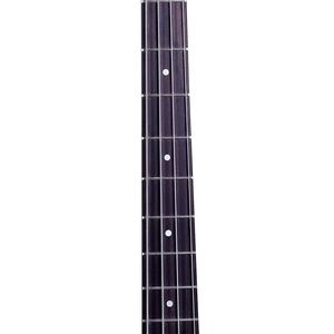 Elegante Chitarra Basso Elettrica IB Bianca per Principianti, Costruzione Raffinata in Palissandro/Acero/Tiglio con Chiave per Cavo di Alimentazione - Product Image 6