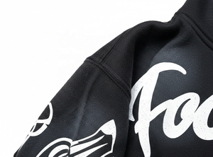 Services OEM fabriqués en usine – Sweats à capuche unisexes en coton épais, teints unis, à manches longues, style streetwear hip-hop - Product Image 3