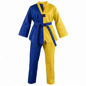 Uniforme de Taekwondo Ligero con Nervaduras para Hombre, Uniformes de Jiu Jitsu de Alta Calidad, Uniforme de Judo Personalizado, Ropa Blanca para Artes Marciales - Product Image 5