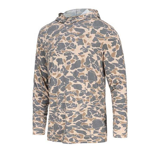 เสื้อฮู้ดดี้ผู้ชายขายดี พรีเมียม ผ้าทึบแสง แขนยาว ป้องกันรังสียูวี UPF 35 กันน้ำ ระบายอากาศ แห้งเร็ว เหมาะสำหรับตกปลา ผลิตจากโพลีเอสเตอร์ - Product Image 5