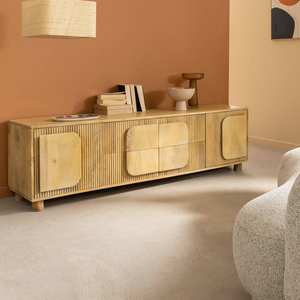 Soporte para TV Vandana Cresta Altis de Madera de Mango - Product Image 1