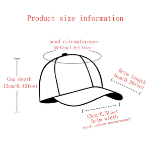 Gorra de Béisbol de 6 Paneles de Algodón Lavado, Ajustable, Unisex, de Color Sólido, Informal, para las Cuatro Estaciones, Gorras de Béisbol Personalizadas Multicolores - Product Image 6