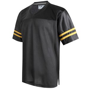 เสื้อฟุตบอลตาข่ายสำหรับผู้ชาย แบบเรียบ แบบสั่งทำได้ แบบคลาสสิก ระบายอากาศได้ดี เสื้อยืดออกกำลังกาย เสื้อกีฬา เสื้อลำลอง ชุดออกกำลังกาย - Product Image 1
