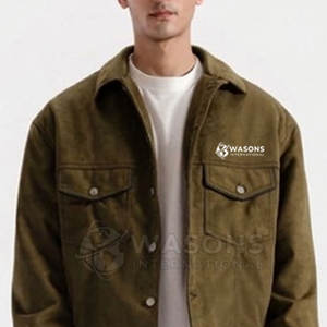 Chaqueta de ocio suave y cálida para otoño e invierno para hombre, chaqueta tipo camionero para aventura, chaqueta de bajo MOQ en venta. - Product Image 3