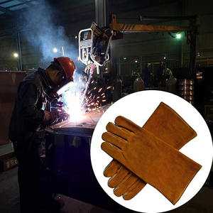 Guantes de cuero resistentes al calor para soldadura TIG - Product Image 4