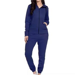 Ensembles tricotés deux pièces oversize pour femmes, texture côtelée, faible MOQ, vente en gros, pour les labels streetwear américains - Product Image 1