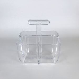 Cubiertos de plástico acrílico transparente - Product Image 4