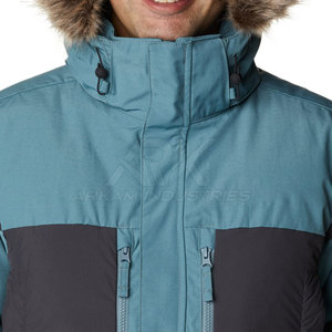 Comfortable Fit <b>Parka</b> Winter Jacket Breathable Warm Material <b>Parka</b> Jacket Stylish Everyday Cold Season Wear - Product Image 5