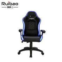 RUIBAO — meuble de bureau en PU, chaise de jeu RGB, ordinateur de Gamer, pour petits garçons