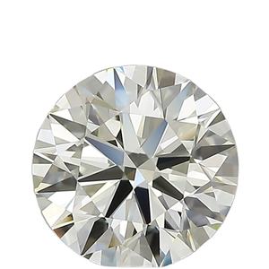 Natural GIA certificado 1,70 quilates tamaño blanco N Color grado VVS2 claridad redondo corte brillante diamantes sueltos Naturales de La India OEM - Product Image 1