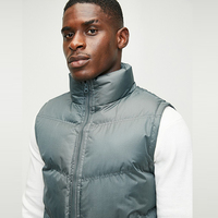 Veste sans manches pour homme, coupe ample, fermeture éclair intégrale, respirante, camouflage enduit, imperméable, coupe-vent, personnalisable – Nouvelle collection printemps, vente flash