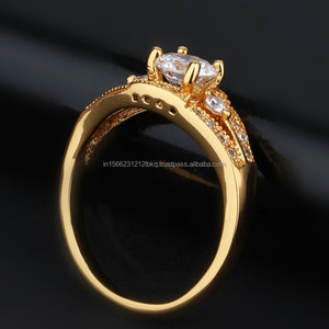 แหวนหมั้นเพชร VVS แบบดั้งเดิมสุดหรูแหวนทอง14K แข็งแบบปรับแต่งได้แหวนสำหรับผู้หญิง - Product Image 2