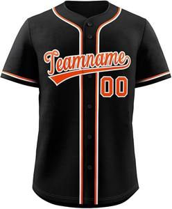 Camisetas de Béisbol Estadounidenses Personalizadas con Impresión a Medida, Uniformes Transpirables para Deportes, Nombre, Número, Espíritu de Equipo, Apoyo de Aficionados, 100% Personalizadas - Product Image 6