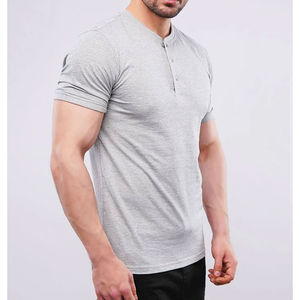 Camiseta Deportiva de Gimnasio para Hombre, 100% Algodón de Alta Calidad, Secado Rápido, Ropa Deportiva, Servicio de Diseño OEM ODM, Precio al por Mayor - Product Image 5