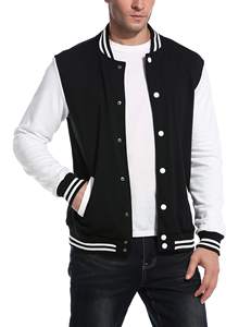 Varsity <b>Jacket</b> Hot Sale <b>Canvas</b> <b>Jacket</b> with Front Logo Winter Season Essential - Product Image 5
