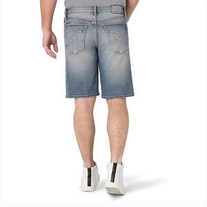 Pantalones Cortos Vaqueros Transpirables Personalizados al por Mayor para Hombre, Estilo Vintage, Cintura Media, Desgastados, Lavado Ácido, Informales - Product Image 2