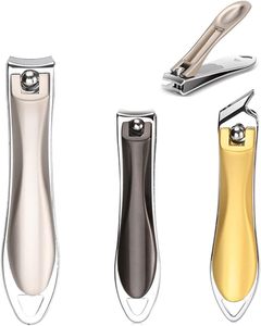 3 Pcs High Carbon Steel Nail Clipper Cutter Curved Blade Manicure Tool Kit for Toes Baby Hot Selling Finger Nail <b>Trimming</b> - Product Image 1