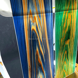 Panel Acrílico IRODORITAI GLASS con Chapa de Madera Teñida Translúcida, Decoración Interior Moderna Retroiluminada, Colores Personalizados, Ligero y Fácil de Instalar - Product Image 2