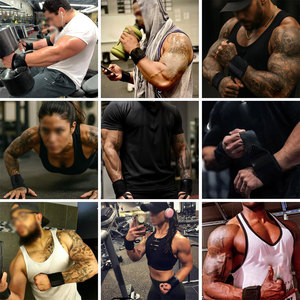 Contemporary Look Weightlifting Wrist Wraps With Customizable Packaging Strong Support System <b>Strength</b> <b>Training</b> Wrist Wraps - Product Image 6