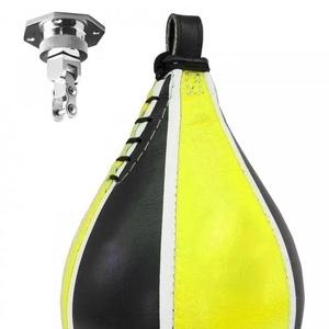 Ballons de vitesse de boxe en cuir de haute qualité, sur mesure, pour entraînement de kickboxing et Muay Thai, suspendus, AI-SB-07 - Product Image 2