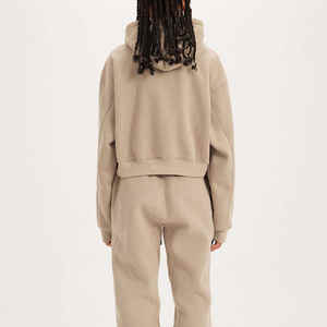 Sudaderas Extra Grandes para Mujer al por Mayor, Sudaderas con Capucha de Forro Polar, Sudadera con Logotipo Personalizado y Bolsillos, Ropa de Invierno de Forro Polar para Mujer - Product Image 3