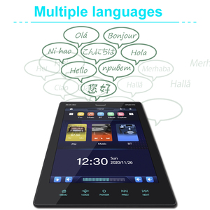 Lecteur multimédia audio universel 9510C 9,5 pouces 1 Din MP5 avec écran vertical, <span class=keywords><strong>autoradio</strong></span> tactile avec Carplay et Android Auto - Product Image 3