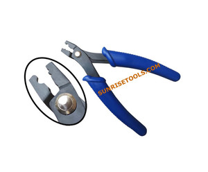 Pince à sertir les tubes en acier inoxydable SUNTOOLS/STIPL de haute qualité, modèle 501F de 5 pouces, outil de fabrication de bijoux - Prix de gros bas - Product Image 2