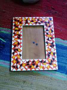 Cadres photo en bois personnalisés, simples, en alliage de bois, décoratifs, pour mur, avec carton, directement de l'usine en Inde - Product Image 6