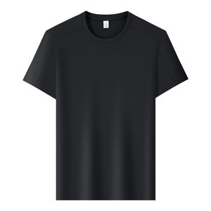 T-shirt formel à manches courtes et col rond pour homme BlanqWear, coupe ample, 100% coton premium 200g, antibactérien, séchage rapide, écologique - Product Image 4