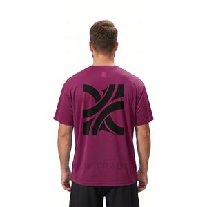 Camiseta Deportiva con Estampado de Camuflaje Digital Azul, de Poliéster que Absorbe la Humedad, de Secado Rápido, para Gimnasio, Fitness y Entrenamiento - Product Image 2