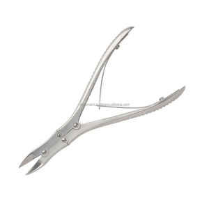 Pince de coupe osseuse à action composée Liston Coupeur orthopédique chirurgical certifié CE Fabricant OEM Marque privée Fiable - Product Image 1