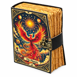Diario de Cuero New Era Phoenix, Tapa Dura, Impresión UV, Encuadernación Cosida con Hilo, 120 Hojas, Cuaderno de Regalo - Product Image 2
