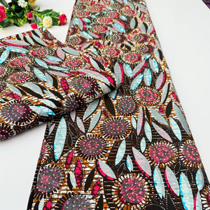 High Quality African Wax Print and Ankara Cotton <b>Fabric</b> with Vibrant Cultural Patterns 120gsm for Clothing and Crafts Kenya - Product Image 1