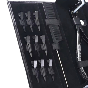 Pince à extensions capillaires IMANS ENTERPRISES en acier inoxydable – Outil professionnel de salon pour pose et retrait – Modèle IE-HX-0139 - Product Image 3