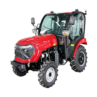 Tracteur agricole 4x4 exceptionnel de 80 CV avec cabine climatisée, moteur diesel haute puissance, système hydraulique robuste et capacité de levage élevée