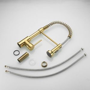 Rubinetto da Cucina Commerciale Monocomando con Doccetta Estraibile per Lavello - Product Image 1