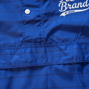 ADH Brand Blue Waterproof Tracksuit <b>Set</b> Hooded Full Sleeve Sporty Style Adult Unisex Lightweight Polyester Spring Wear - Product Image 6