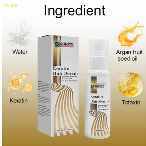 Private Label Keratin Hair Growth Serum <b>Moisturizing</b> & Repair Treatment for Dry Damaged Hair Cruelty-Free Hair Oil with Shine - Product Image 3