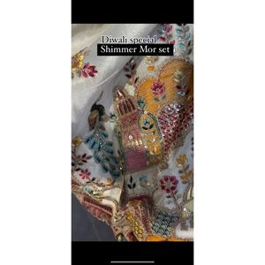 Conjunto de traje elegante para mujer con Dupatta bordada - Product Image 5