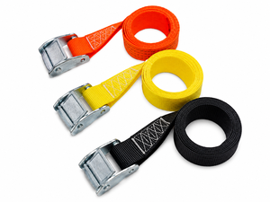 Correa de Amarre con Hebilla de Leva de Poliéster de Alta Calidad de 50 mm, 800 kg, Sin Gancho, Certificación SGS CE, PROVINA, para Sujeción de Carga Pesada, Fábrica OEM - Product Image 1