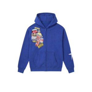 Winter Solid Breathable 100% Cotton Men's <b>Embroidery</b> Tracksuit Hoodie and Sweatpants <b>Set</b> with Custom <b>Embroidery</b> Patch - Product Image 3