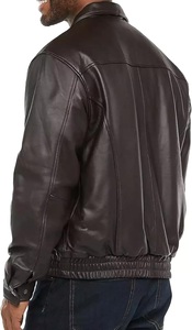 Vestes en cuir élégantes sur mesure pour hommes à manches longues, proposées à des prix abordables pour toutes les occasions - Product Image 3