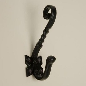 Stylish Iron Wall <b>Hook</b> for Living Room Decoration Durable Handmade Utility Hanging Holder with Rustic Finish - Product Image 3