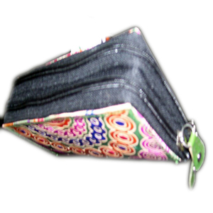 Porte-cartes de crédit en cuir véritable à double fermeture éclair LOWELLCRAFT - Product Image 4