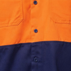 Camisas de Alta Visibilidad con Botones, Hechas con Tela Suave y Transpirable, Certificación CE, Secado Rápido, Impresión por Transferencia Térmica, Personalizables de Alta Calidad - Product Image 6